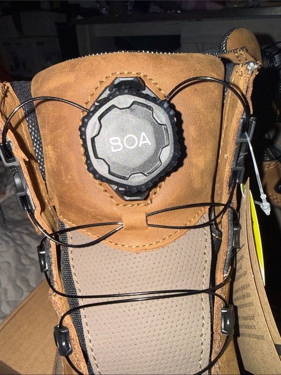 Red Wing Shoes Tan and Gray BOA Work Boots